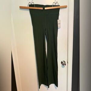 PACT View Stretch Rib Bootcut Legging Size L